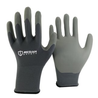 MS100NA1PG13 Nylon Knitted Liner PU Coated Palm Gloves