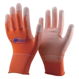 MS100PA1PG13 Polyester Knitted Liner PU Palm Coated Gloves