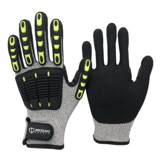 MS300-SB3PG13 Black Gloves
