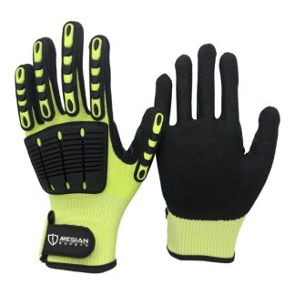 MS300-SB3PG18 Black Gloves Impact Resistant 6