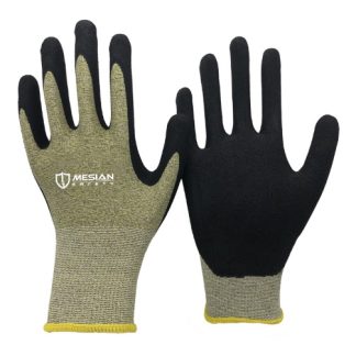MS400-SCB3PG18 HPPE Sandy Nitrile Coated Cut Resistant Gloves