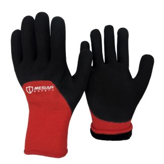 MS500AC2F&3HG 15-Gauge Knitted Liner Latex Gloves