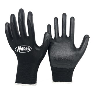 MS500NB1PG13 Knitted Liner Smooth Nitrile Gloves